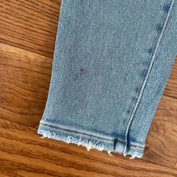 Madewell 10" High Rise Skinny Jeans Women’s 26 Blue Hamden Wash AF685 Classic - Picture 12 of 12